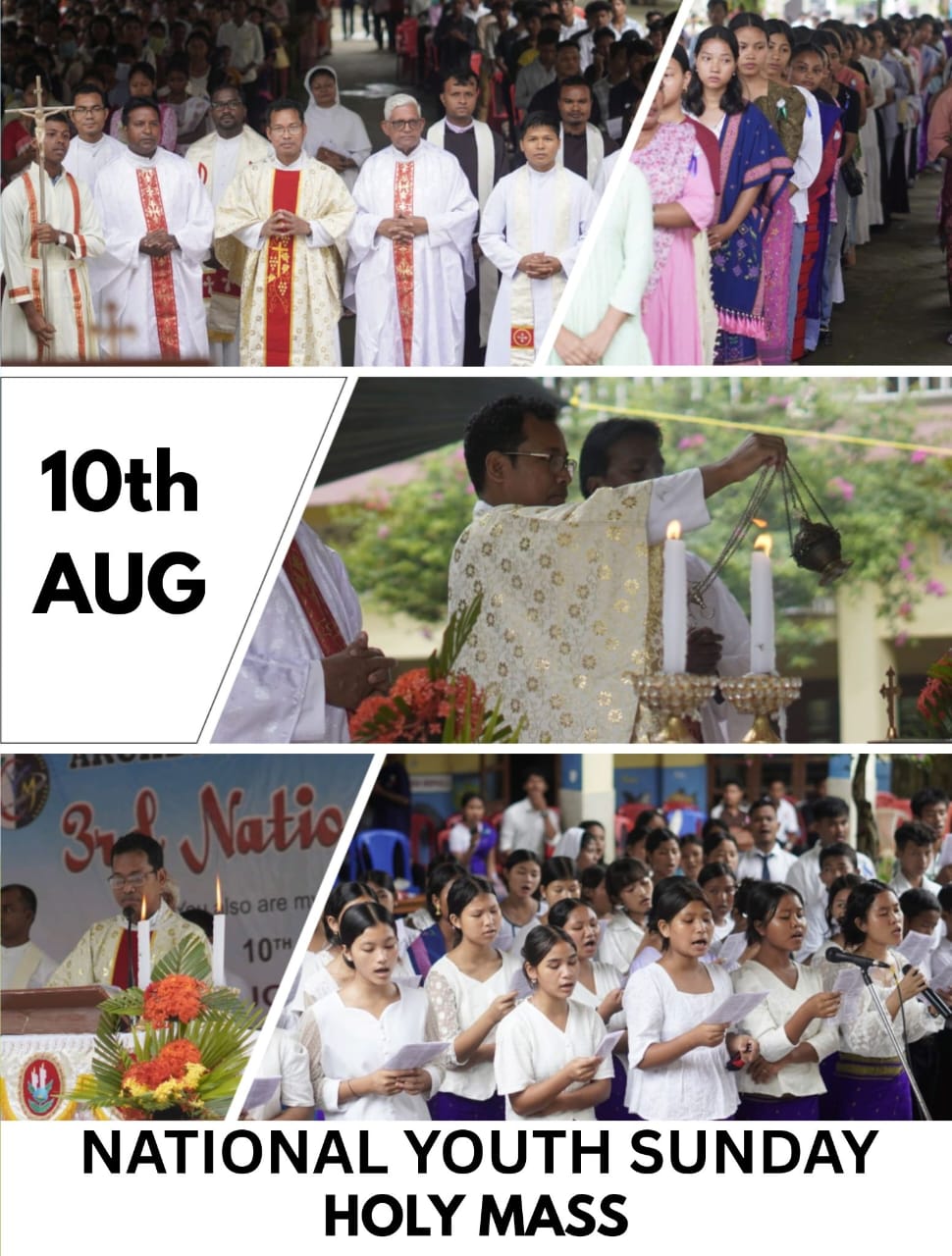 Sacred Celebration: National Youth Sunday (NYS) Goalpara Mass