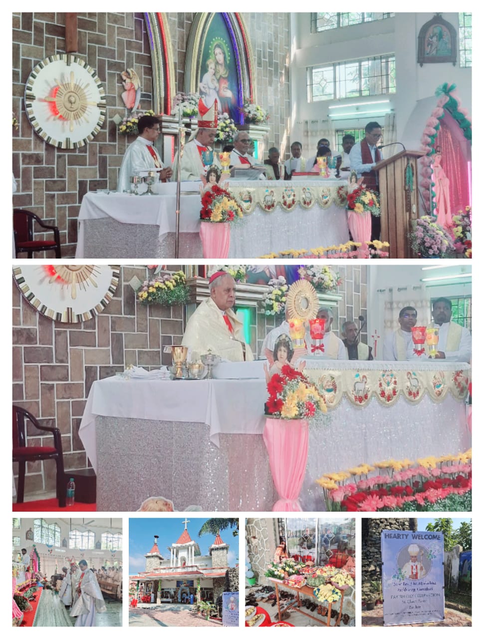 Today, St Antony Mary Claret Parish, Borjhar joyfully celebrated its feast day!