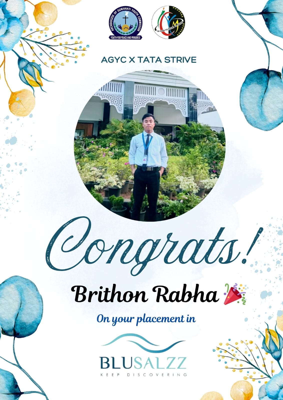 Congrats to Brithon Rabha on Urban Suites Placement!