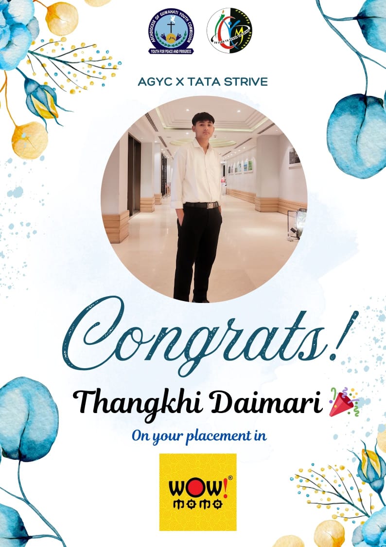Congrats to Thangkhi Daimari on Wow Momo Placement!